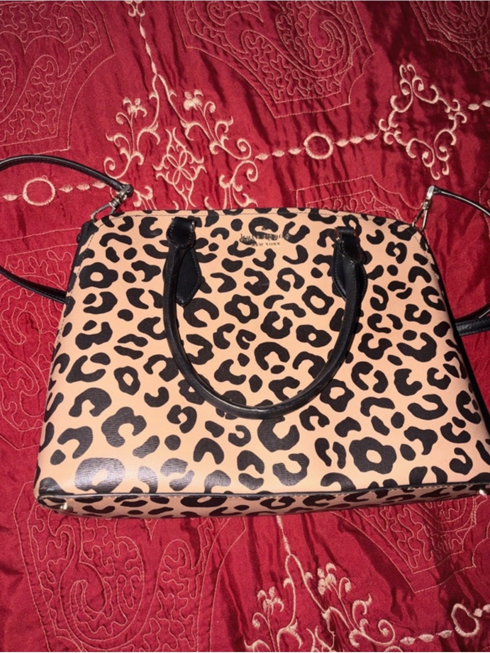 Kate Spade - Leopard Print Satchel Handbag